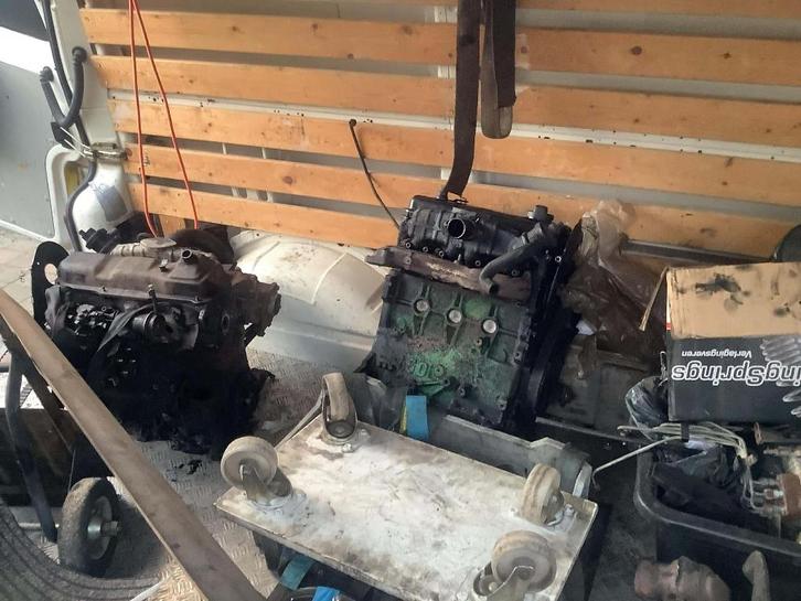 2 X 1.6 TD motor VW T3 Golf Caddy mk1, Auto-onderdelen, Motor en Toebehoren, Volkswagen, Gebruikt, Ophalen of Verzenden