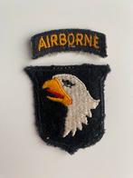 Patch 101st Airborne US WW2, Verzamelen, Militaria | Algemeen, Ophalen of Verzenden