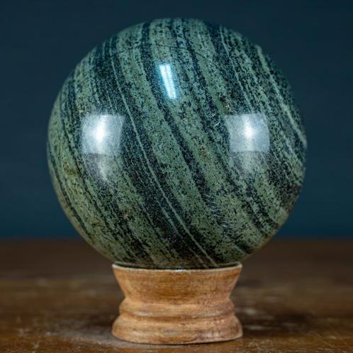 Natuurlijk Kambaba sphere uit Madagascar - 1.041 kg, Collections, Minéraux & Fossiles, Minéral, Enlèvement ou Envoi