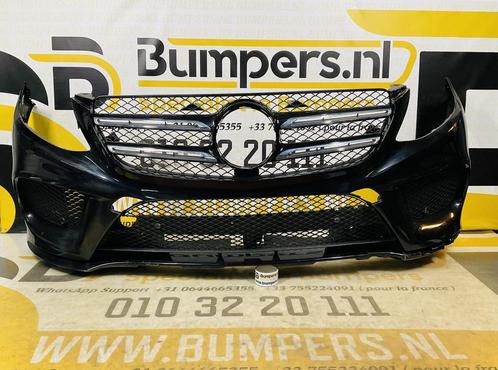 BUMPER Mercedes GLE W166 AMG 2015-2019 6xpdc VOORBUMPER 1-A5, Auto-onderdelen, Carrosserie, Bumper, Voor, Gebruikt, Ophalen of Verzenden