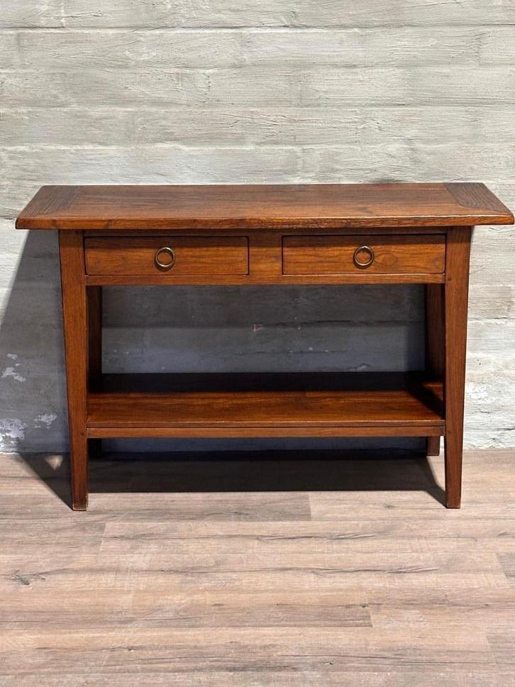 Sidetable met 2 lades - 120 x 45 cm + 78 cm hoog, Huis en Inrichting, Tafels | Sidetables, Zo goed als nieuw, 25 tot 50 cm, 100 tot 150 cm