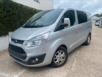 Ford Transit Dubb cab cam navi 2x porte coulissante, Achat, 6 portes, Entreprise, Noir