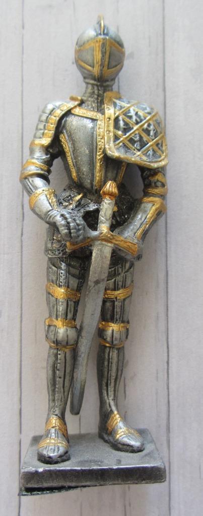 Middeleeuwse Ridder met zwaard - Verzamelitem, Collections, Statues & Figurines, Utilisé, Humain, Enlèvement ou Envoi