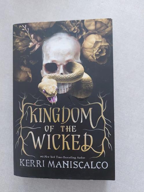 Kerri Maniscalco: Kingdom of the Wicked, Livres, Fantastique, Comme neuf, Enlèvement ou Envoi