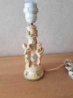 Tafellamp met engelen, goede staat, hoogte 27 cm,, Maison & Meubles, Lampes | Lampes de table, Comme neuf, Enlèvement