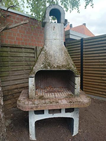 Gratis stenen barbecue, Enlèvement, Utilisé