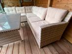 Loungeset, Tuin en Terras, Tuinsets en Loungesets, Ophalen, Kunststof, Gebruikt, Eettafel