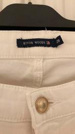 River Woods - Maat 29- wit -Nieuw - 9880 Aalter, Vêtements | Femmes, Culottes & Pantalons, Enlèvement ou Envoi, Neuf, Blanc