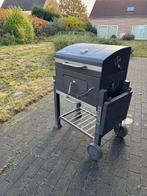 Barbecue hout of houtskool station op rolletjes, Tuin en Terras, Houtskoolbarbecues, Ophalen, Gebruikt