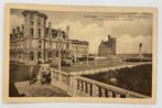 Oude postkaart 1958 Zeebrugge Algemeen zicht bij standbeeld, Verzamelen, Postkaarten | België, Ophalen of Verzenden, 1940 tot 1960