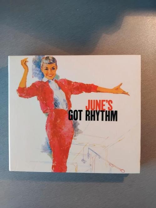 Cd. June Christy.  June's got rhythm. (Digipack)., Cd's en Dvd's, Cd's | Jazz en Blues, Zo goed als nieuw, Jazz, Ophalen of Verzenden