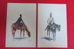 Militaria Ansichtkaarten : 2 Lansiers, Verzamelen, Ophalen of Verzenden, 1960 tot 1980, Ongelopen, Overige thema's