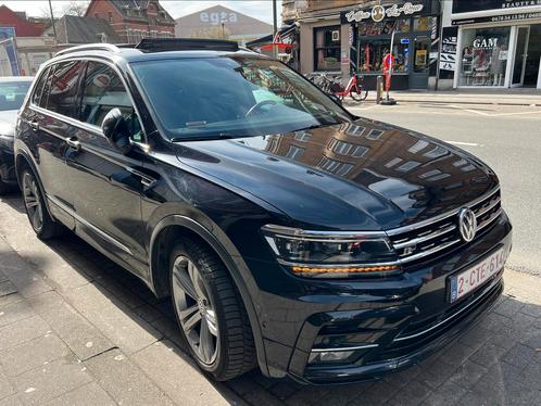 VW TIGUAN R LINE DSG, Auto diversen, Ongevalwagen, Automaat, Diesel, SUV of Terreinwagen, Zwart