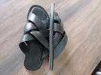Slippers heren Cypres, Ophalen of Verzenden, Zo goed als nieuw, Zwart, Slippers