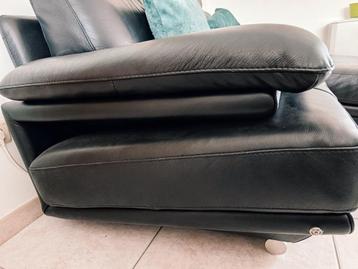 Canapé en cuir Natuzzi, 75 à 100 cm, 300 cm ou plus, Quatre personnes ou plus, Banc droit