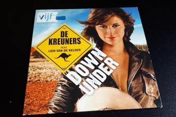 CD-Single-De Kreuners feat. Lien Van de Kelder-Down Under beschikbaar voor biedingen