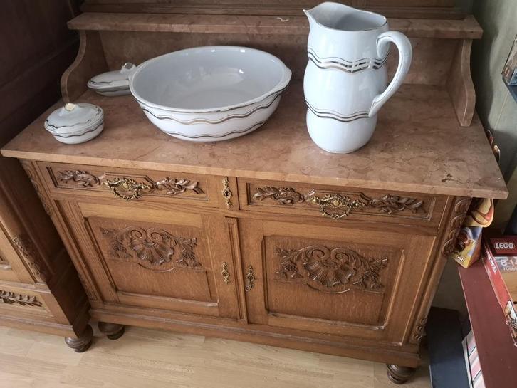 Wasset – Antiek Belgisch delfts - boch la louviere, Antiek en Kunst, Antiek | Wandborden en Tegels, Ophalen of Verzenden