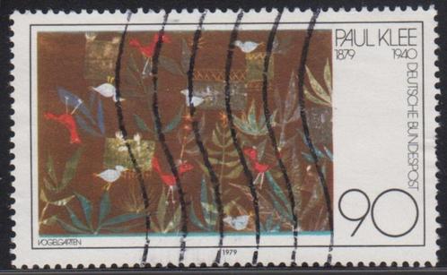 1979 - DUITSLAND - 100 jaar geboorte van Paul Klee, Postzegels en Munten, Postzegels | Europa | Duitsland, Gestempeld, BRD, Verzenden