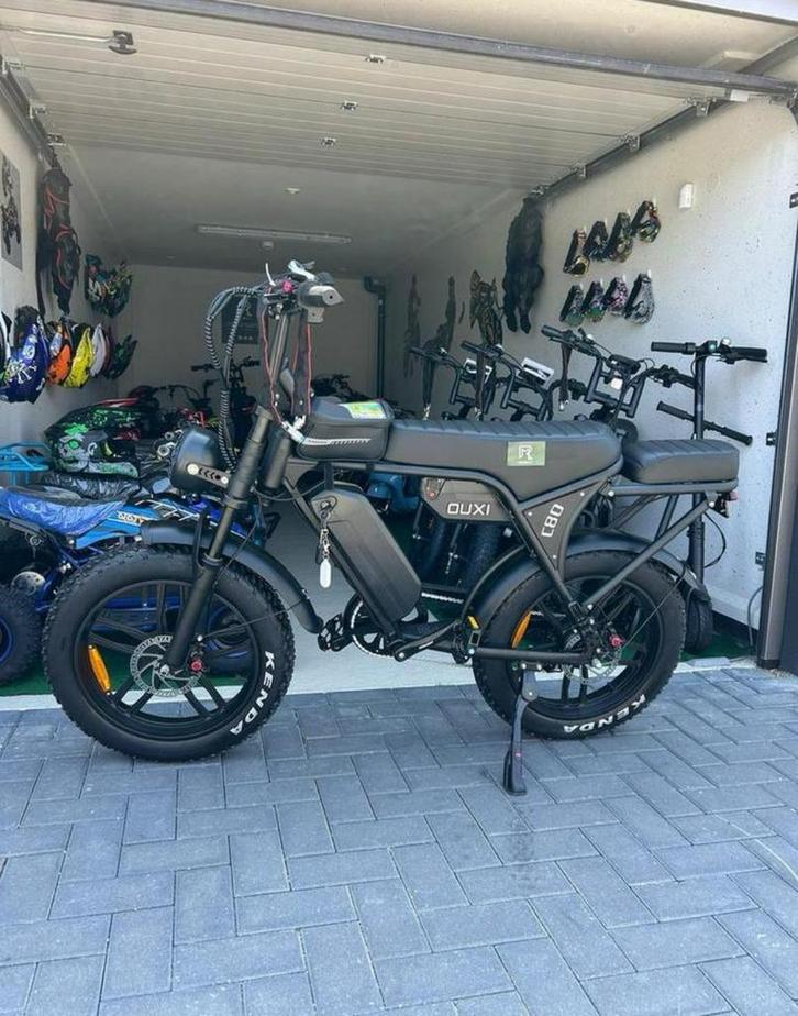 ‼️NIEUW‼️ Fatbike C80/V8 MAX Black Edition 2 ACCU’S 2025 !, Fietsen en Brommers, Fietsen | Heren | Herenfietsen, Nieuw, Versnellingen