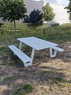 Picnic bank wit alu, Ophalen, Nieuw