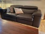 divan cuir (pleine fleur) 3 places électrique, Maison & Meubles, Canapés | Salons, Enlèvement, Cuir