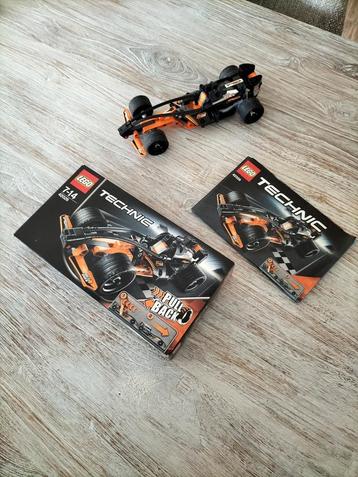 Lego Technic, pull back, voiture de course, Enfants & Bébés, Jouets | Duplo & Lego, Enlèvement ou Envoi, Comme neuf, Ensemble complet