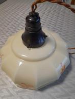 Antieke opaline lamp, Ophalen of Verzenden