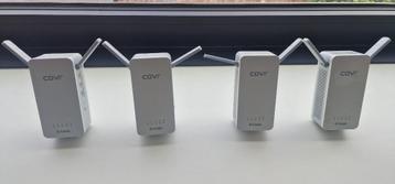 4 stuks D-Link COVR-P2500 Mesh WIfi versteker beschikbaar voor biedingen