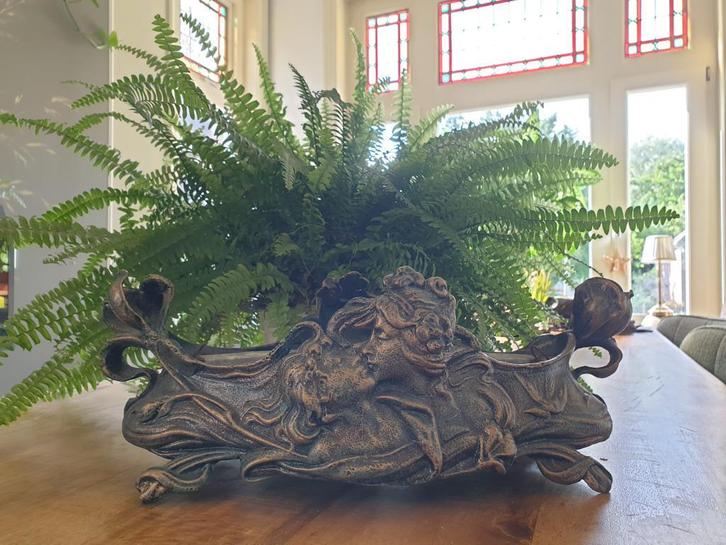 Art Nouveau , Jardiniere of plantenbak, Antiek en Kunst, Antiek | Servies los, Ophalen of Verzenden