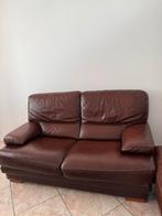 Salon vrai cuire a vendre Bruxelles, Huis en Inrichting, Zetels | Zetels, Ophalen