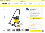 Karcher tapis employé trois fois 300 euros, Elektronische apparatuur, Stofzuigers, Waterstofzuiger, Zo goed als nieuw, Stofzak