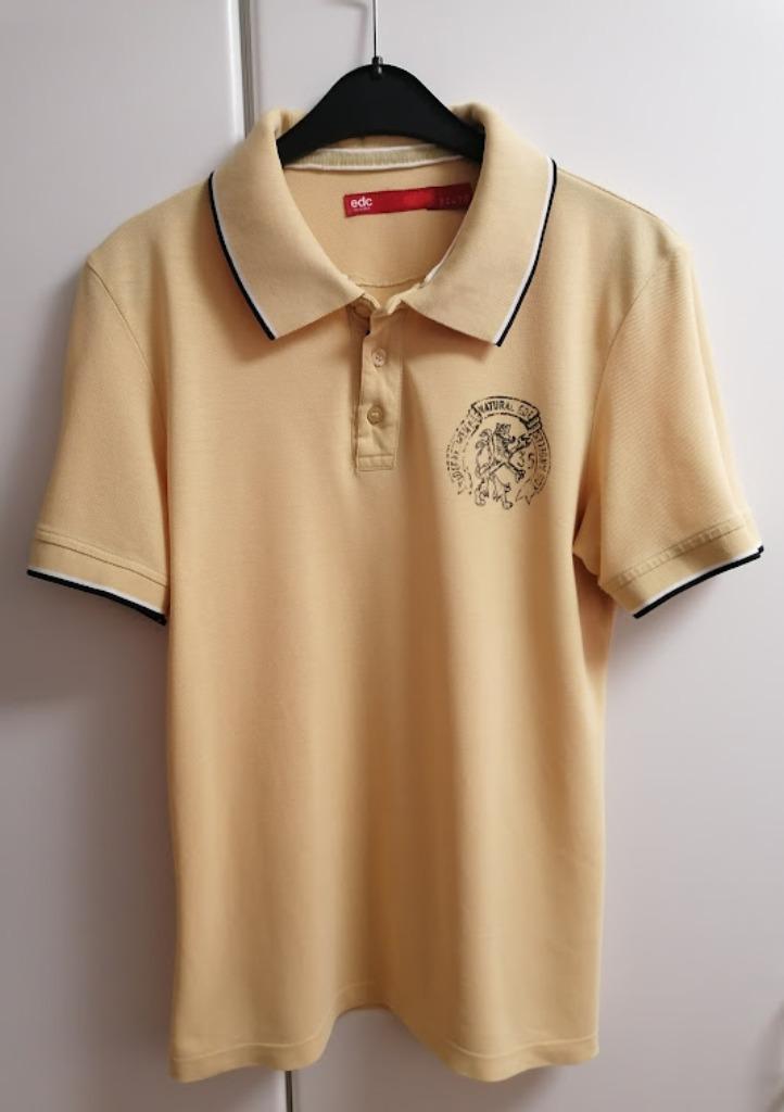 Gele polo van EDC by Esprit, XS, Kleding | Heren, Polo's, Zo goed als nieuw, Ophalen of Verzenden