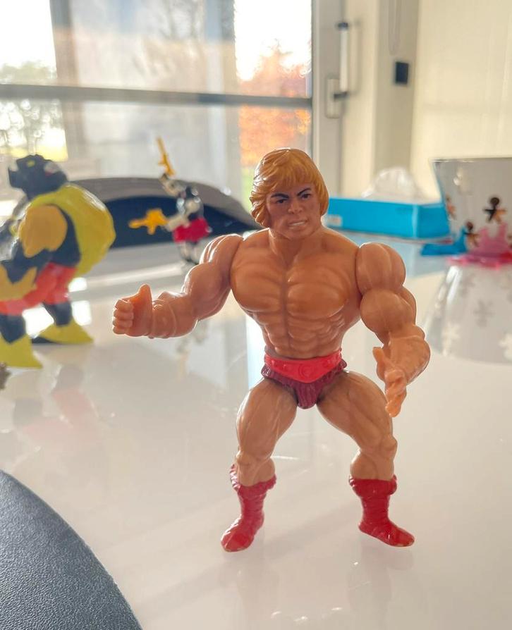 Vintage HE man 1982 van Mattel in perfecte staat, Kinderen en Baby's, Speelgoed | Actiefiguren, Zo goed als nieuw, Ophalen