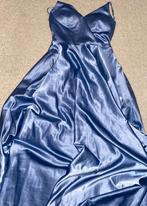 Gala jurk blauw maat M, Kleding | Dames, Gelegenheidskleding, Ophalen of Verzenden, Zo goed als nieuw, Maat 38/40 (M), Blauw