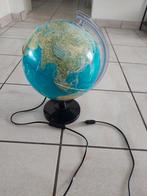 Wereldbol lamp, Huis en Inrichting, Ophalen, Verlicht, Zo goed als nieuw