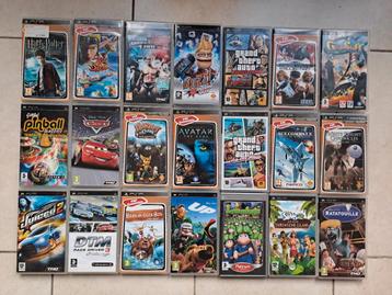 Lot Playstation PSP games  beschikbaar voor biedingen