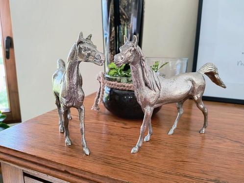 Set duo paarden, Antiek en Kunst, Curiosa en Brocante, Ophalen of Verzenden