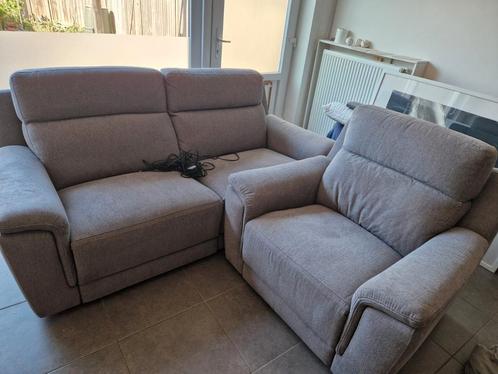 Zetelhoek. Relax zetels, elektrisch, Huis en Inrichting, Zetels | Complete zithoeken, Zo goed als nieuw, Ophalen