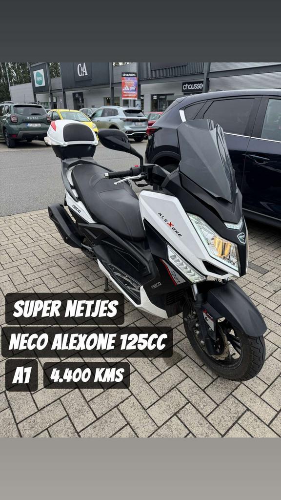 Alexone 125cc 4.400 KILOMETERS!!!, Motoren, Motoren | Overige merken, Particulier, Scooter, 11 kW of minder, 1 cilinder, Minimaal motorrijbewijs A1