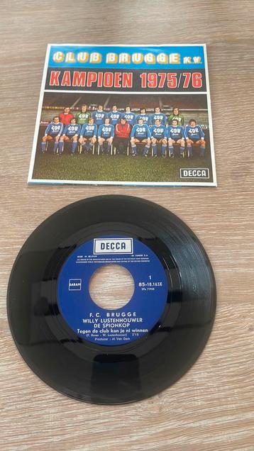 Club Brugge vinylsingles beschikbaar voor biedingen