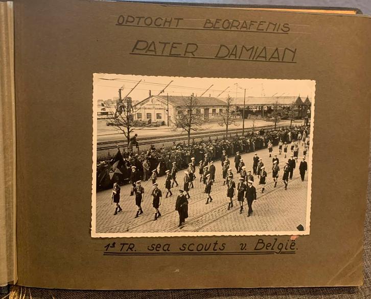 Fotoalbum scouts 1934 tot 1946 jamboree baden powell sea, Verzamelen, Scouting, Gebruikt, Overige typen, Ophalen of Verzenden