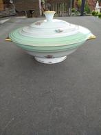 Antieke kom met deksel "Limoges", Ophalen of Verzenden