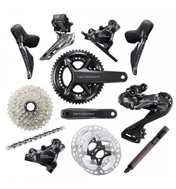 Ultegra R8170 DI2 Disc Groep Nieuw en COMPLEET ! beschikbaar voor biedingen