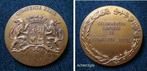 Medaille gelukwensen van de Gemeente Zulte, Postzegels en Munten, Penningen en Medailles, Brons, Verzenden