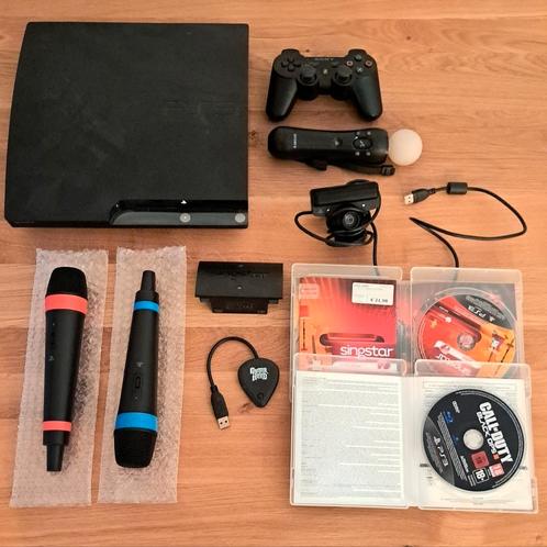 Playstation 3 Console + Singstar + Move + Call Of Duty, Games en Spelcomputers, Spelcomputers | Sony PlayStation 3, Zo goed als nieuw