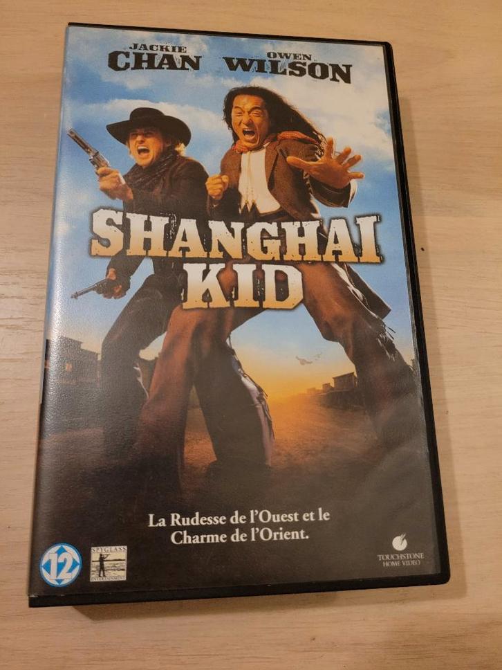 K7 vhs Shanghaï kid, CD & DVD, VHS | Film, Comme neuf, Comédie, Enlèvement ou Envoi