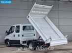 Iveco Daily 35C14 Nwe type Kipper Dubbel Cabine 3.5t Trekhaa, Autos, Camionnettes & Utilitaires, Tissu, Cruise Control, Iveco