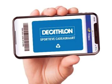 decathlon cadeaukaart 5€ of 10€