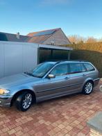 Bmw e46 320d touring bj 2005, Auto's, BMW, Achterwielaandrijving, Zwart, 4 cilinders, Leder