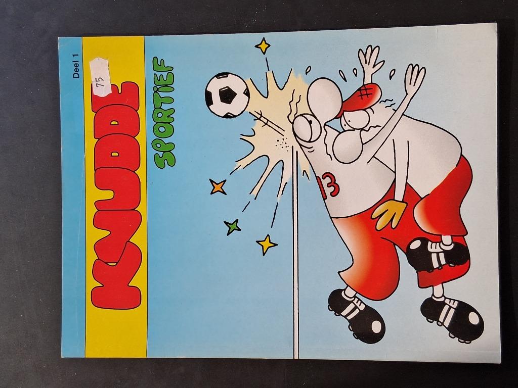 Strip Knudde sportief, Livres, BD, Utilisé, Une BD, Enlèvement
